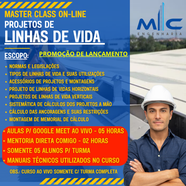 Linhas de Vida – Master Class On-Line – Turma 22 e 23/05/2024